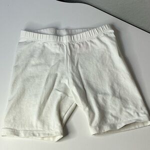 🌟5T White Bike Shorts